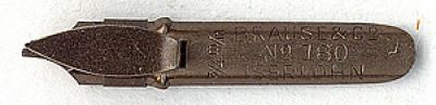 Brause & Co Iserlohn No. 180 3/4 mm (mit Tintenhalter)